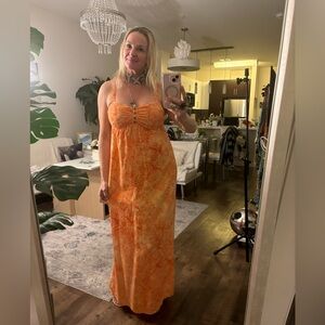 100% Rayon Dress - Size S